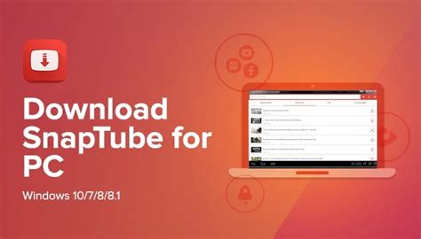 snaptube para computadora windows 10|snaptube download para pc.